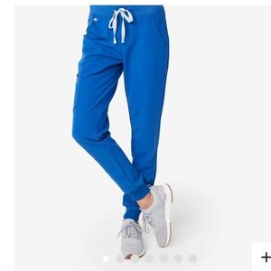 Royal blue figs scrubs set